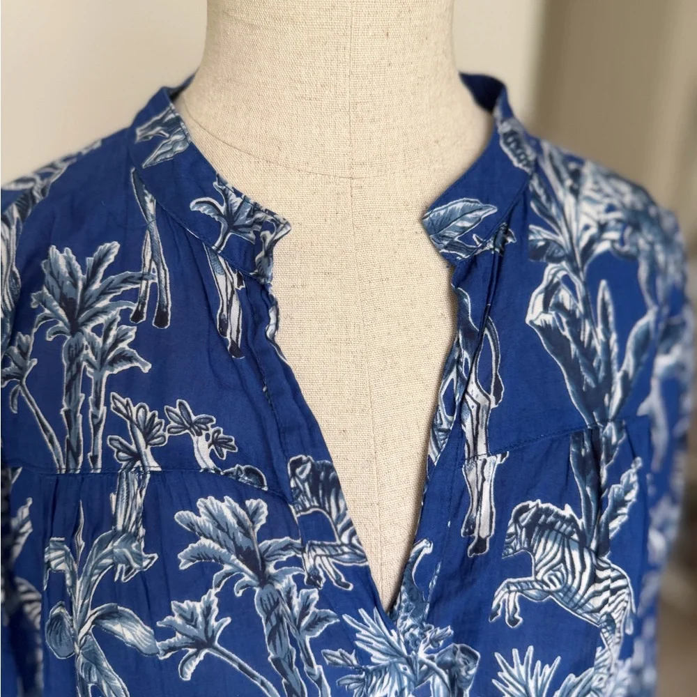 RARE Mary Marshmallow blue safari dress - Picture 3 of 10
